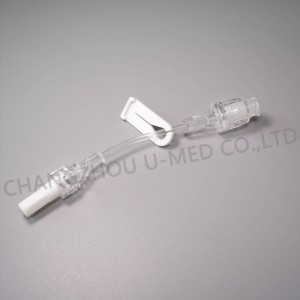 Two Way Needless Extension Tube with Slide Clamp NO.71008