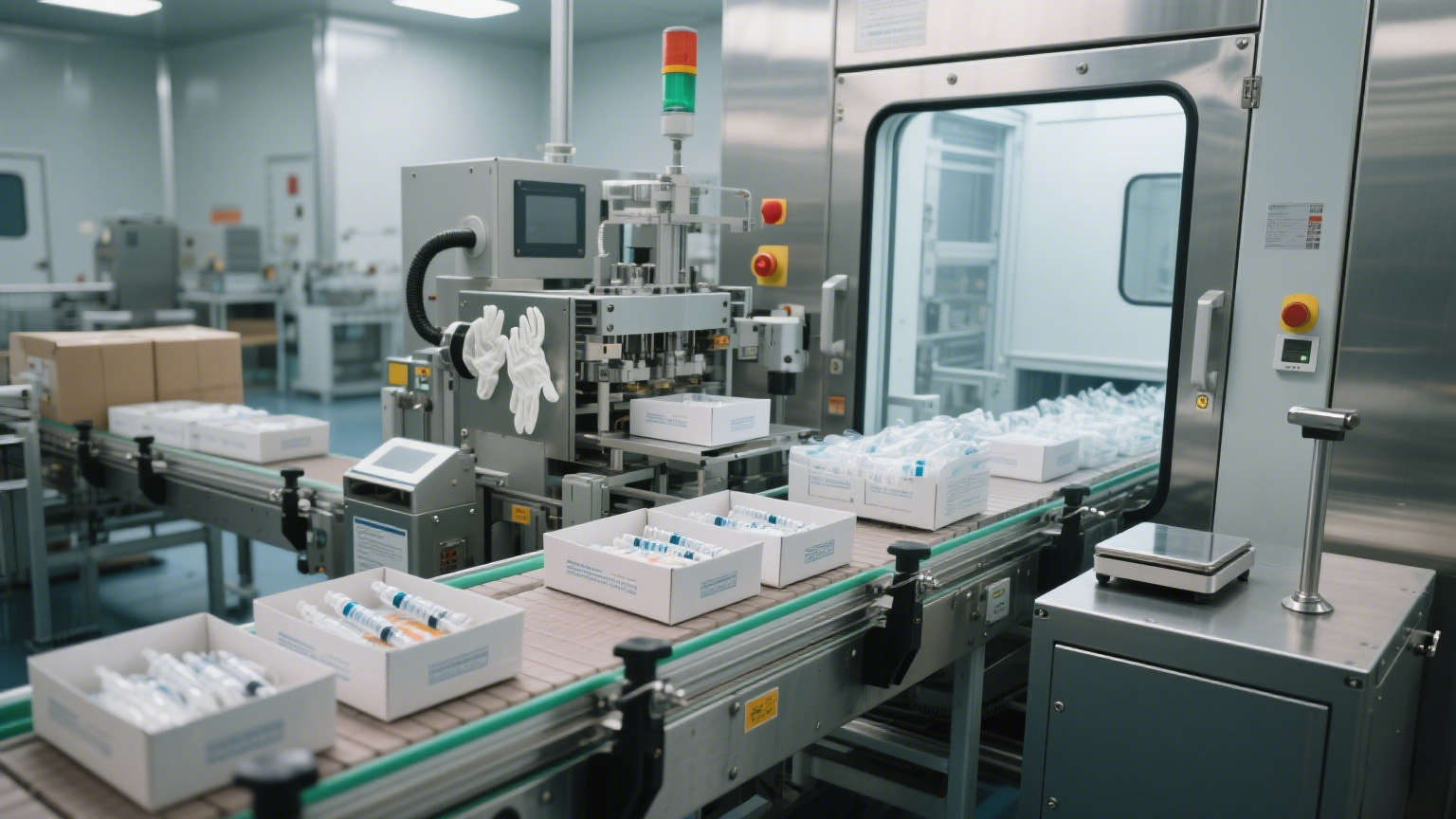 Products manufactured by advanced equipment in cleanroom