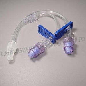 Two Way Needless Extension Tube with Slide Clamp NO.71012